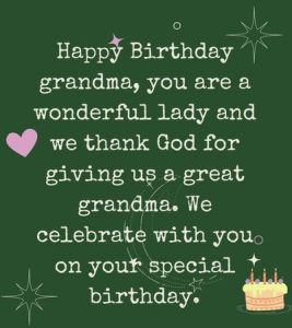 30+ Religious Birthday Wishes for Grandmother - Mzuri Springs