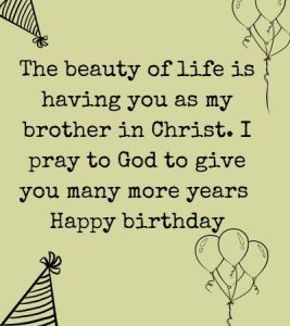 Birthday Wishes For Brother In Christ 2024 - Mzuri Springs