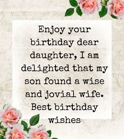 35 Religious Birthday Wishes for Daughter in Law 2024 - Mzuri Springs