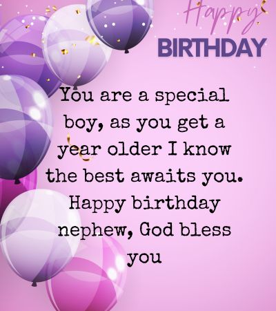 30 Religious Birthday Wishes for Nephew 2024 - Mzuri Springs