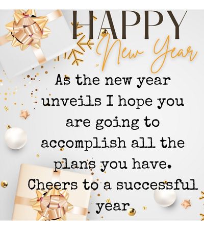 happy new year message to clients